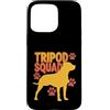 Cani da soma canini resistenti Custodia per iPhone 15 Pro Max Tripod Squad Dog Three Legs Resilience Support -