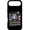 Physics Owl Coffee Nerd Science Humor Custodia per iPhone Air Teoricamente funzionante Gufo Fisica Caffè Umorismo