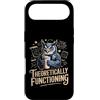 Physics Owl Coffee Nerd Science Humor Custodia per iPhone Air Teoricamente funzionante Gufo Fisica Caffè Umorismo