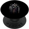 Dark Fantasy Chaos Knight Warrior Aesthe Cavaliere Fantasia Oscuro Signore della Guerra Corazzato Vuoto PopSockets PopGrip Adesivo