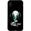 Bagno Nella Foresta Escursioni Lente Nat Custodia per iPhone XS Max Nature Reset Trekking Lento Natura Calma