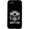 Alpha Wolf Don't Worry Kitten Custodia per iPhone SE (2020) / 7/8 Non preoccuparti, Kitten Daddy è qui, meme maschile Alpha Wolf