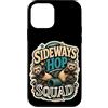 Jimbeels Custodia per iPhone 12 mini Sideways Hop Squad umorismo furetto zoomies