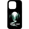 Bagno Nella Foresta Escursioni Lente Nat Custodia per iPhone 15 Pro Nature Reset Trekking Lento Natura Calma