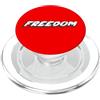Watch TV Movies & Books on Radio Compute Libertà | Potere, diritto di agire, parlare o pensare PopSockets PopGrip per MagSafe