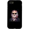 Vintage Retro Knitting Cute Lover Women Custodia per iPhone SE (2020) / 7/8 Filato quadrato per uncinetto Charles Darwin Evolution Theory Granny
