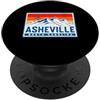 Asheville North Carolina USA Outdoor Vin Asheville PopSockets PopGrip Adesivo