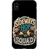 Jimbeels Custodia per iPhone XS Max Sideways Hop Squad umorismo furetto zoomies