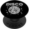 Costume Da Festa In Discoteca Anni '70 E Discoteca Da Ballo Retrò Anni '70 E '80 PopSockets PopGrip Adesivo