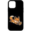 rugby fox dive quick rugby oval ball scr Custodia per iPhone 12 mini Cartone animato Rugby Fox Dive