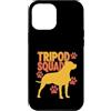 Cani da soma canini resistenti Custodia per iPhone 12 Pro Max Tripod Squad Dog Three Legs Resilience Support -