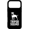 Cani da soma canini resistenti Custodia per iPhone 17 Pro Max Tripod Squad Supporto per la resilienza a tre zampe del cane