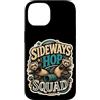 Jimbeels Custodia per iPhone 14 Sideways Hop Squad umorismo furetto zoomies