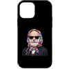 Vintage Retro Knitting Cute Lover Women Custodia per iPhone 12 mini Filato quadrato per uncinetto Charles Darwin Evolution Theory Granny