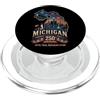 Michigan U.S.A. 250th Anniversary by NLT USA 250° Anniversario Michigan Pride PopSockets PopGrip per MagSafe