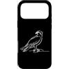 Jimbeels Custodia per iPhone 17 Pro Max Falco Pescatore arte lineare Ornitologo