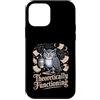 Physics Owl Coffee Nerd Science Humor Custodia per iPhone 12 mini Teoricamente funzionante Gufo Fisica Caffè Umorismo