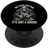 Emotion Support Mechanic Humor Gear Head The PartsMan ha detto che è solo un sensore di riparazione auto ragazzi PopSockets PopGrip Adesivo