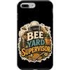 Jimbeels Custodia per iPhone 7 Plus/8 Plus Bee Yard Supervisor umorismo apicoltore