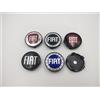 FIAT 4 pz 60mm Centro Ruota Auto Coprimozzo Cerchione Copertura Emblema Adesivo Per Fiat 500 Punto 124 125 500 Bravo Stilo Panda Abarth Tipo Viaggio