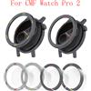 NONE Anello con castone in metallo per CMF Watch pro 2 Custodia protettiva con cinturino con pellicola in vetro temperato compatibile con Nothing Watch Pro2 Shell