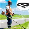 DGEV Cinghie Regolabili per Decespugliatore, Imbottite in Nylon, con Imbracatura a Spalla, Accessori per Decespugliatori e Trimmer