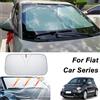 NONE Parasole per Parabrezza Anteriore Auto per Fiat 500, Panda, Tipo, Ducato, Doblo, Fiorino, Palio, Siena, Strada, Protezione UV