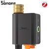 SONOFF Hydro ONE SWV-ZFE Valvola Intelligente Zigbee per Acqua con Misuratore di Flusso, Connettore in Ottone, Funzione Allarme, Compatibile con Apple Home tramite Matter Bridge