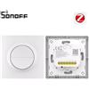 SONOFF Interruttore a Muro Intelligente SONOFF Orb-ZBW2L Zigbee con 2 Pulsanti MINI-ZB2GS-L-E Senza Neutro, Carico Totale 12A, Protezione da Sovraccarico a Doppio Canale