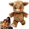 Generico Peluche Che Corre, Pupazzo mucc a che corre, 45cm Cuscino Morbido E Soffice, Bambola Da Collezione A Forma Di Pecora In Stile Cartone Animato, running peluche panda, orso, orsetto, maialino (#07)