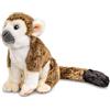 Uni-Toys - Scimmia con teschio, seduta - 19 cm (altezza) - scimmia di peluche, peluche
