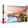 Trefl - Bogliasco, Liguria, Italia - Puzzle da 1000 pezzi - Puzzle che raffigura una splendida vista di Bogliasco, Italia, per adulti e bambini dai 14 anni in su