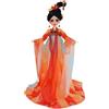 LINYARTH Bambola BJD anime da collezione in scala 1/6 cinese, stile antico, 30cm, costume dinastia Tang, bambola snodata con snodo sferico e trucco dipinto a mano