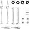 Womaqu 1/14 Y14401-5 - Set di alberi in metallo CVD per auto RC, parti di ricambio per asse anteriore e posteriore, adatto per HS14411 HS14412 HS14431