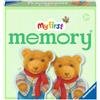 Ravensburger - 22376 - My First Memory Teddys, gioco di memorie e di ricerca con schede grafiche extra grandi a forma di orsacchiotto per bambini dai 2 anni in su