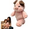 Generico Peluche Che Corre, Pupazzo mucc a che corre, 45cm Cuscino Morbido E Soffice, Bambola Da Collezione A Forma Di Pecora In Stile Cartone Animato, running peluche panda, orso, orsetto, maialino (#04)