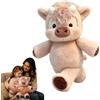Generico Peluche Che Corre, Pupazzo mucc a che corre, 45cm Cuscino Morbido E Soffice, Bambola Da Collezione A Forma Di Pecora In Stile Cartone Animato, running peluche panda, orso, orsetto, maialino (#01)