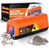 VoltGuard Trappola per Topi Elettrica, Trappole per Topi a Batteria da 2000 V, Potente per Uccidere i Topi All'istante, Adatta per Cucine, Magazzini e Soffitte, Efficace per Piccoli Topi (naranja)