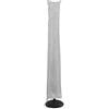 LZQpearl Copertura Ombrellone Impermeabile, Resistente Tessuto Antistrappo Resistente All'ombrello Copertura per Ombrellone A Sbalzo Extra Grande, Impermeabile, Antivento, Anti-UV (Grey,240 * 57CM)