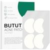 BUTBU 40 Pezzi Cerotti Brufoli Pimple, Patch Brufoli Invisibili 2-In-1, con olio dell'albero tè Acido Salicilico Giorno e Notte Impermeabili e Traspiranti, Per Sbarazzarsi dell'acne Velocemente