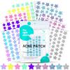BUTBU 400 Pezzi Cerotti Brufoli Pimple, Patch Brufoli Invisibili 2-In-1, con olio dell'albero tè Acido Salicilico Giorno e Notte Impermeabili e Traspiranti, Per Sbarazzarsi dell'acne Velocemente