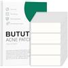BUTBU 40 Pezzi Cerotti Brufoli Pimple, Patch Brufoli Invisibili 2-In-1, con olio dell'albero tè Acido Salicilico Giorno e Notte Impermeabili e Traspiranti, Per Sbarazzarsi dell'acne Velocemente