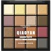 BUTBU Ombretti, Professional Makeup Palette Ombretti Ad Alta Pigmentazione, 9 Colori Neutri Sfumabili, con Finish Matte, Shimmer e Glitterati per Look Soft Glam