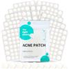 BUTBU 360 Pezzi Cerotti Brufoli Pimple, Patch Brufoli Invisibili 2-In-1, con olio dell'albero tè Acido Salicilico Giorno e Notte Impermeabili e Traspiranti, Per Sbarazzarsi dell'acne Velocemente
