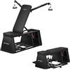 HMS-ds Panca Fitness Regolabile con Vano Porta Attrezzi