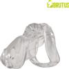 Brutus Clicklock Chastity Cage Clear