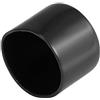 sourcing map 4 tappi terminali in gomma 42 mm ID vinile tondo tappo tappo tappo a vite protezione nero
