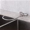ZPSPZ rubinetto cucina osmosi acqua potabile, rubinetto cucina abbattibile, acciaio inossidabile 304, collo di cigno, rubinetto della cucina, 1/2 o 1/4-Curva B2 acqua pura