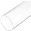 QUARKZMAN Tubo Rotondo in Acrilico Rigido Trasparente 54mm Id x 60mm Od x 305mm