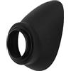 Syrisora Oculare per Fotocamera da 22 Mm, Oculare per Mirino in Gomma Morbida con Design Pieghevole per D700 D800 D4 D3X D3S D2X D2H F5 F6